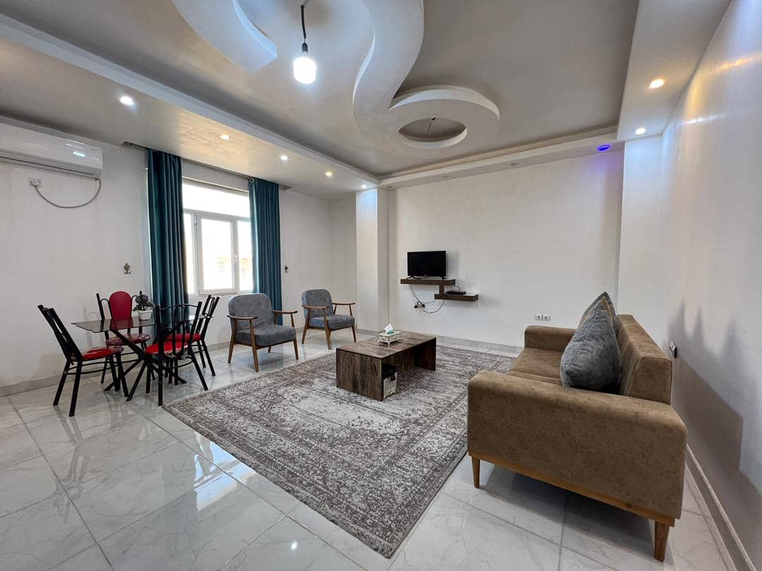 اجاره آپارتمان مبله شهرک نریمان قشم- واحد 6