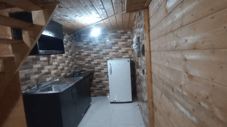 اجاره کلبه چوبی جنگلی جکوزی دار در نسا ماسال