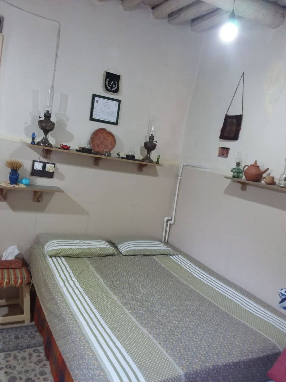 اجاره خانه روستایی در قروه ابهر  - تنور خونه