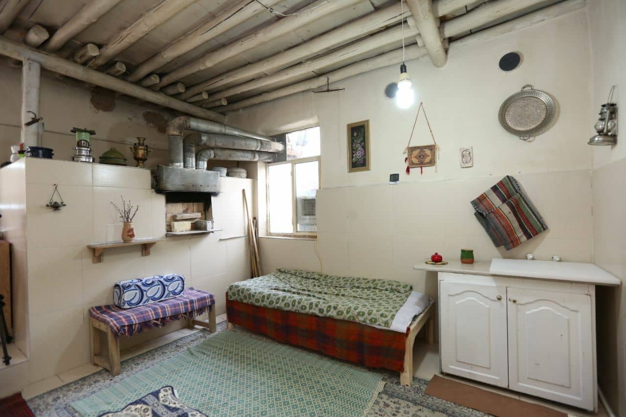 اجاره خانه روستایی در قروه ابهر  - تنور خونه