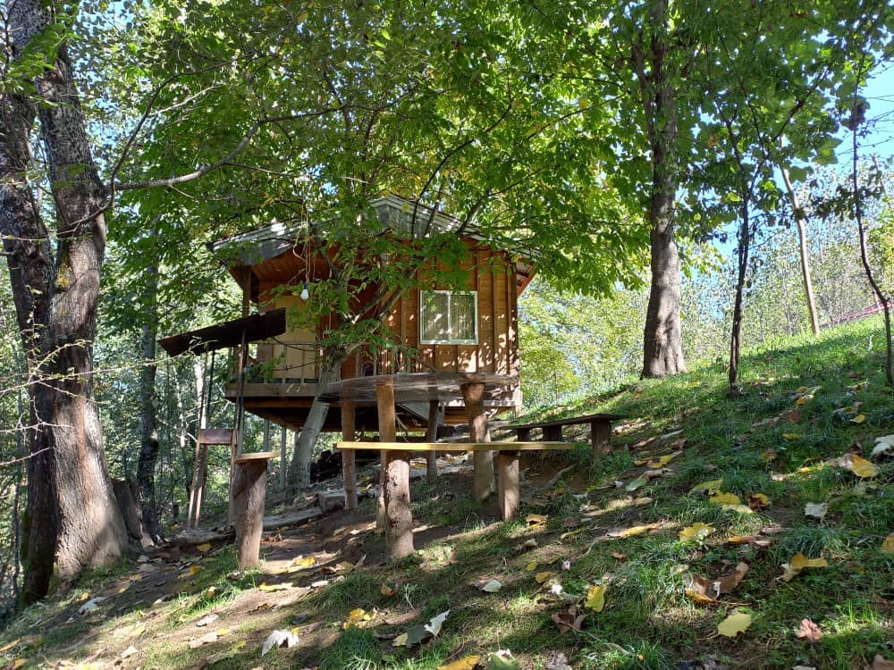 اجاره کلبه چوبی جنگلی در ییلاق سیاه دول ماسال