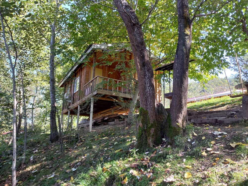 اجاره کلبه چوبی جنگلی در ییلاق سیاه دول ماسال