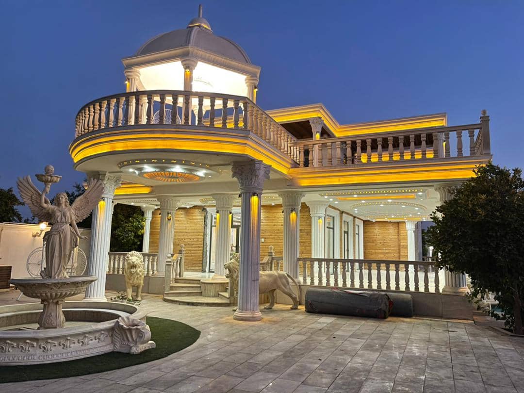 اجاره ویلا با استخر روباز آبگرم در شمس آباد دزفول - نیاوران