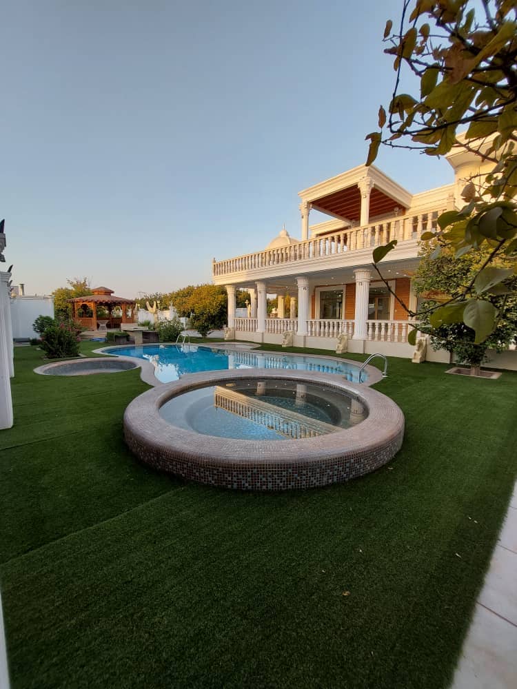 اجاره ویلا با استخر روباز آبگرم در شمس آباد دزفول - نیاوران