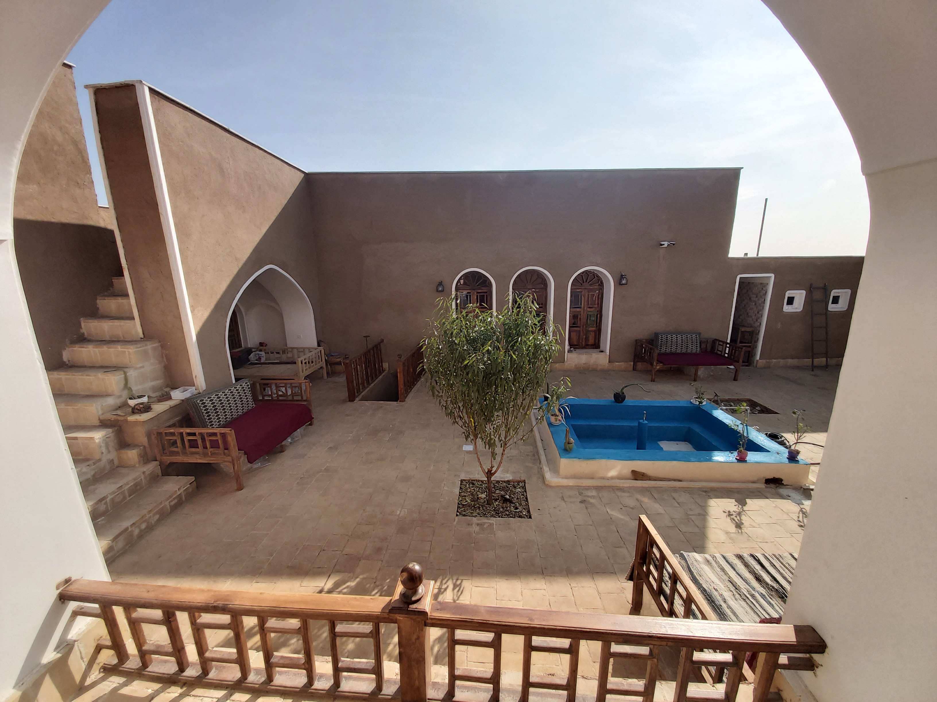 اجاره اتاق بومگردی در بیابانک سرخه - سه دری