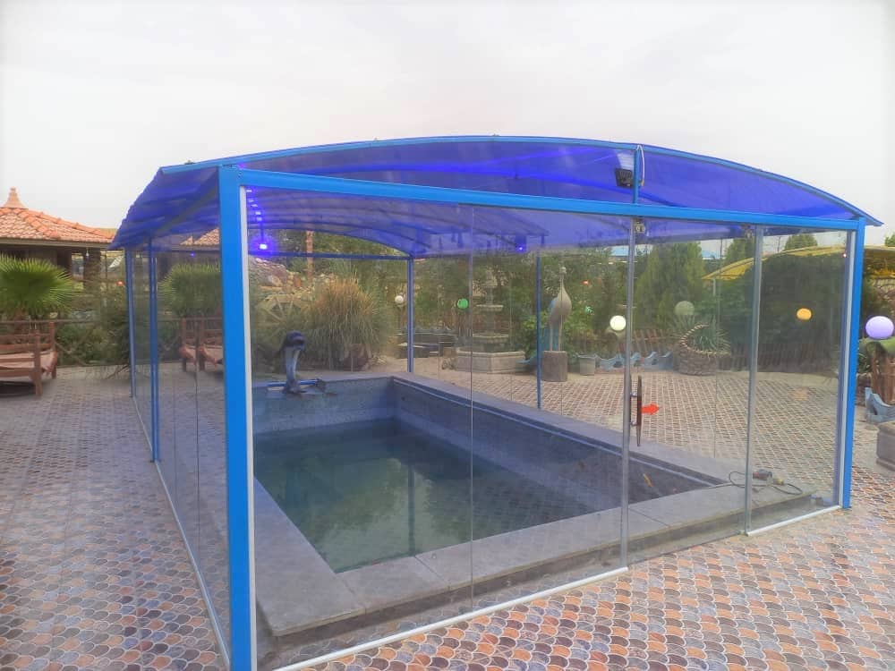 اجاره ویلا استخر روباز در اصفهان - حیدرآباد