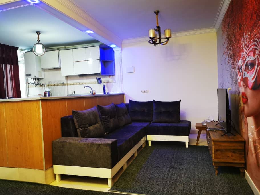 اجاره سوئیت یک خوابه در سعادت آباد تهران-طبقه ی منفی یک