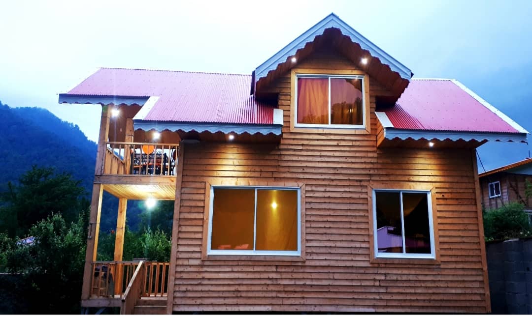 اجاره کلبه چوبی جنگلی در خروم ماسال