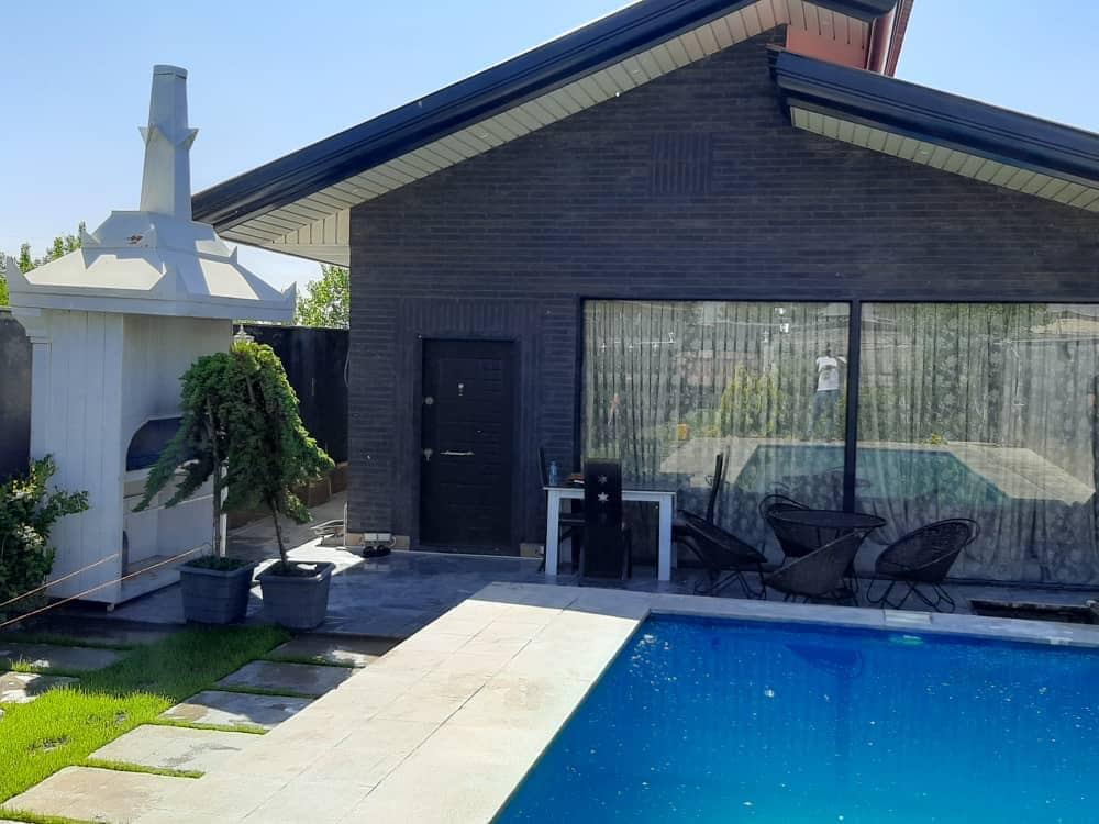 اجاره باغ با استخر آبگرم در شهرک آرتی کردان 