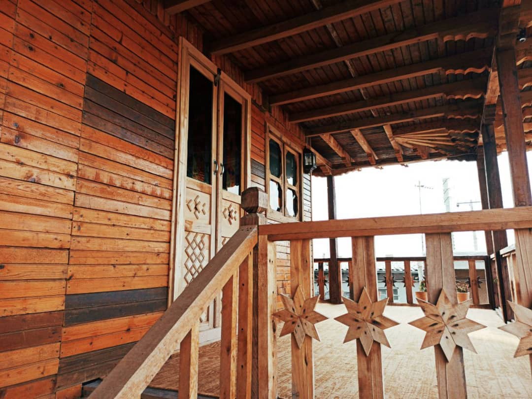 اجاره کلبه سنتی در بهشتی کلاله - افرا