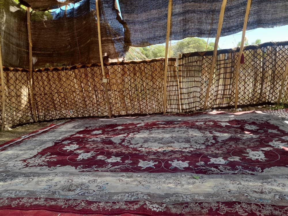 اجاره چادر عشایری بزرگ در شش پیر سپیدان - کوچک