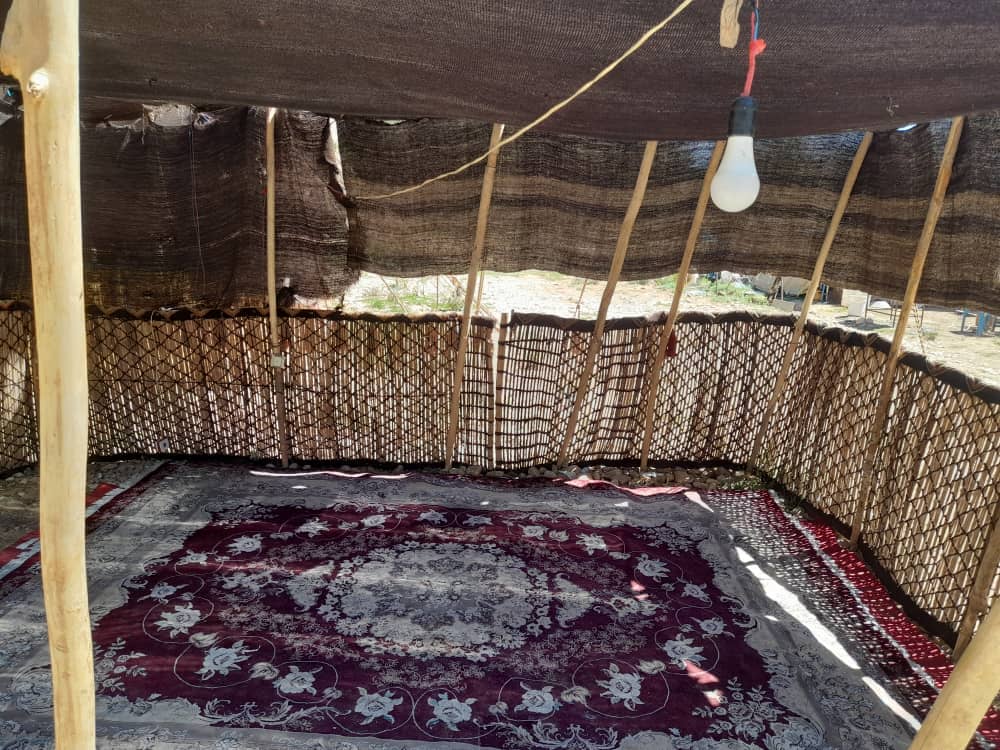 اجاره چادر عشایری بزرگ در شش پیر سپیدان - کوچک