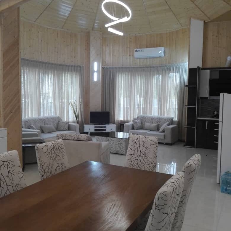 اجاره ویلا با استخر سر پوشیده آبگرم در نمک آبرود - نیلوفر