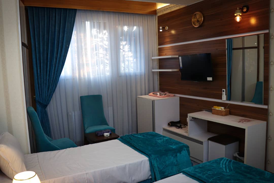 اجاره سوئیت آپارتمان مبله در بهادری تبریز - دو تخته تویین لوکس