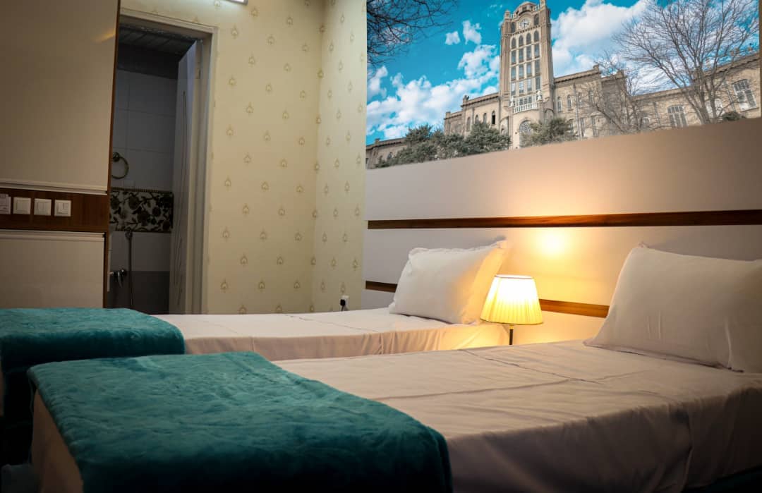 اجاره سوئیت آپارتمان مبله در بهادری تبریز - دو تخته تویین لوکس