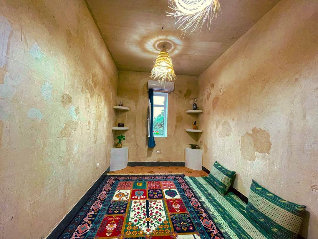 اجاره بومگردی سنتی در میانخره خورموج - اتاق 3-12 متری