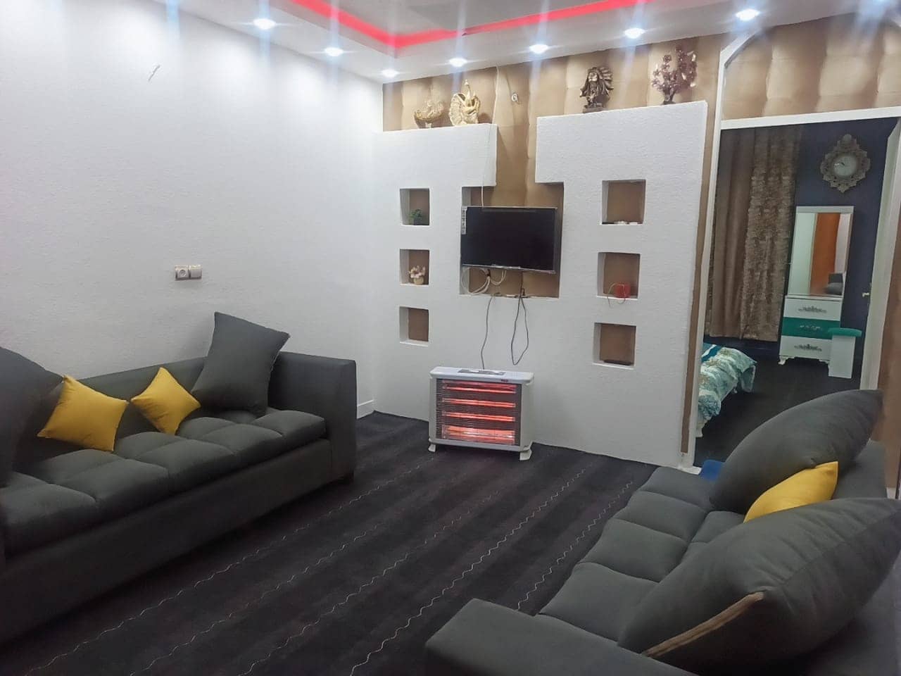 اجاره آپارتمان مبله در گمرک بوشهر -طبقه اول