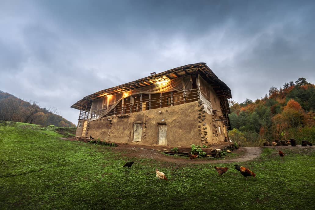 اجاره اتاق جنگلی سنتی در کچا - سراوان