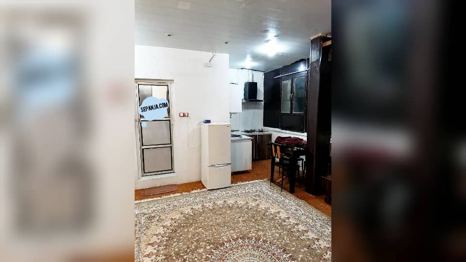 اجاره آپارتمان مبله دوخوابه طبقه دوم در ته لنجی آبادان