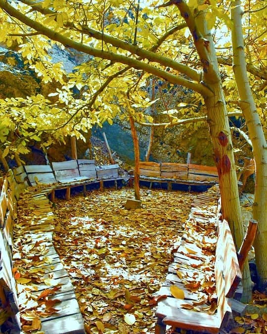 اجاره چادرعشایری در روستای سنگان تهران  - B