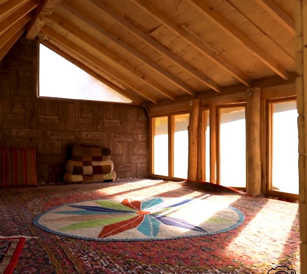 اجاره کلبه چوبی در روستای سنگان بالا تهران -  E