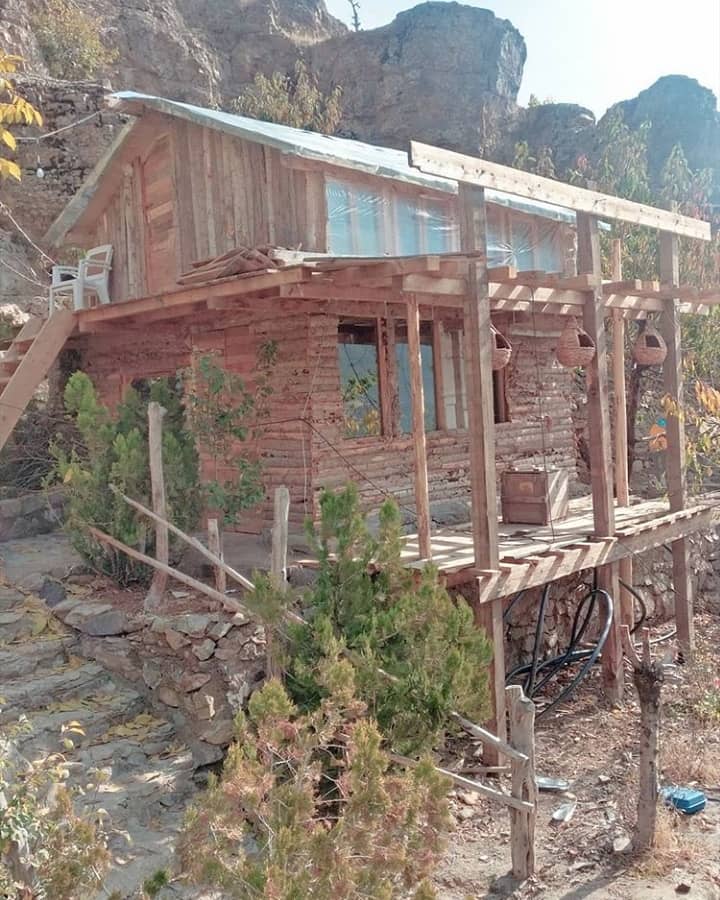 اجاره کلبه چوبی در روستای سنگان بالا تهران -  E