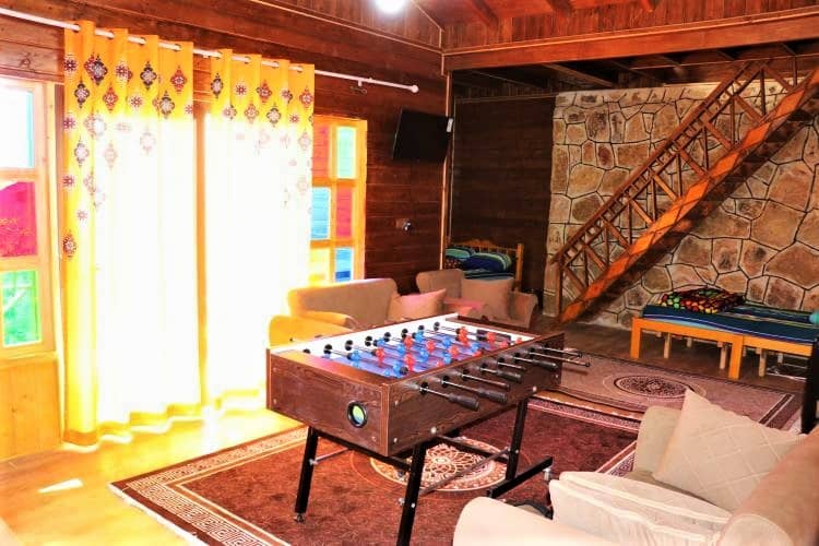 اجاره کلبه چوبی سنتی در مرزیکلا مازندران