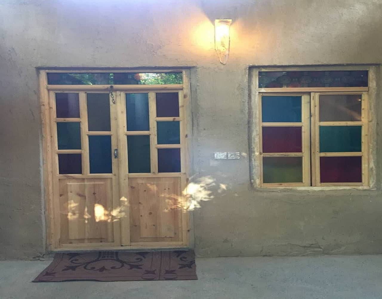 بومگردی سنتی در روستای چهارراه کلات نادری - مرخ