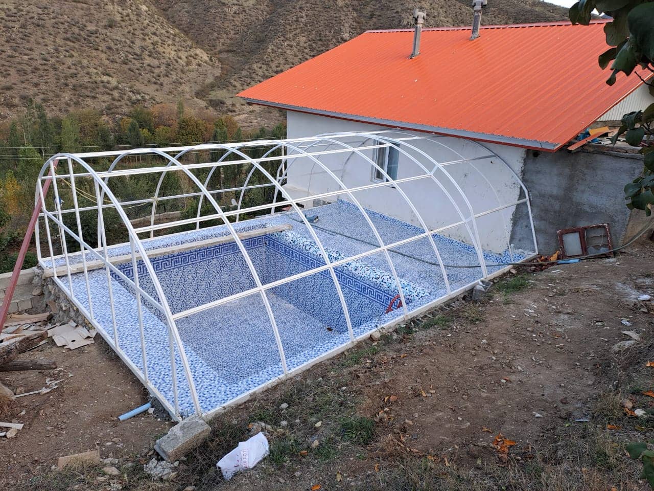 اجاره  ویلا دوبلکس استخر اب گرم در کلیبر آذربایجان