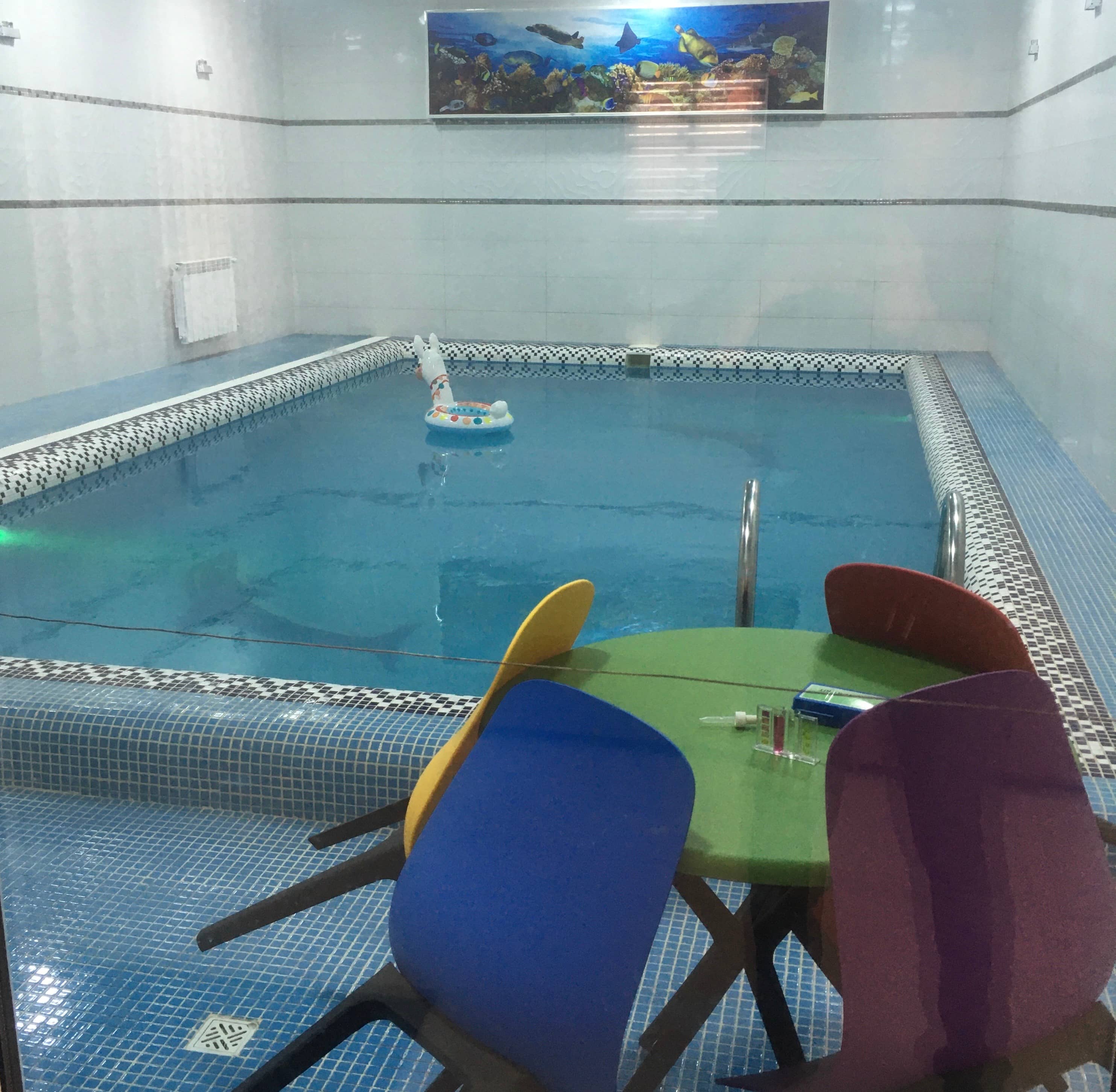 اجاره ویلا استخرسرپوشیده آبگرم در غازیان - بندرانزلی