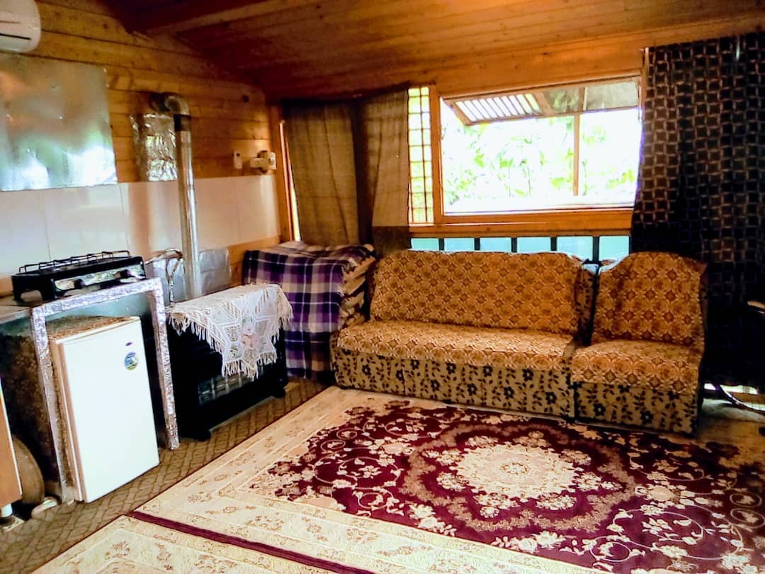 اجاره کلبه چوبی جنگلی در جاده جواهرده - رامسر