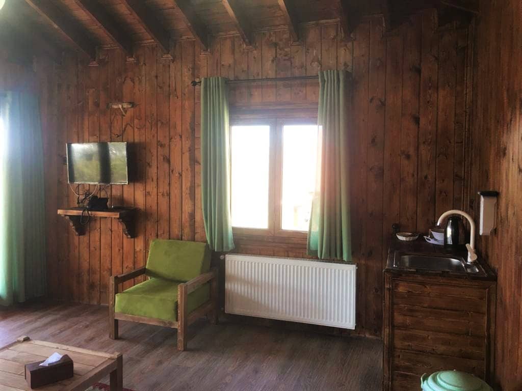 اجاره کلبه چوبی در کوبیجار لاهیجان - کلبه دوبلکس