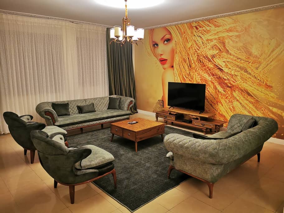 اجاره آپارتمان مبله دوخوابه در سعادت آباد تهران-طبقه ی دوم