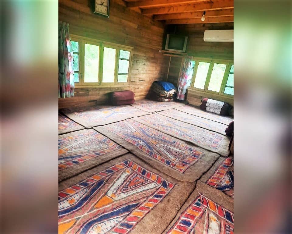 اجاره کلبه چوبی جنگلی در کاردرکلا شیرگاه - مازندران