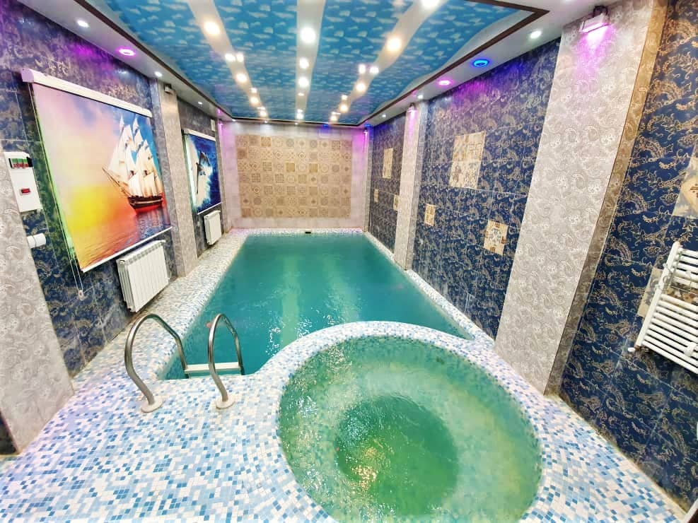 اجاره ویلا با استخرسرپوشیده سه خوابه در امام رضا سرخرود