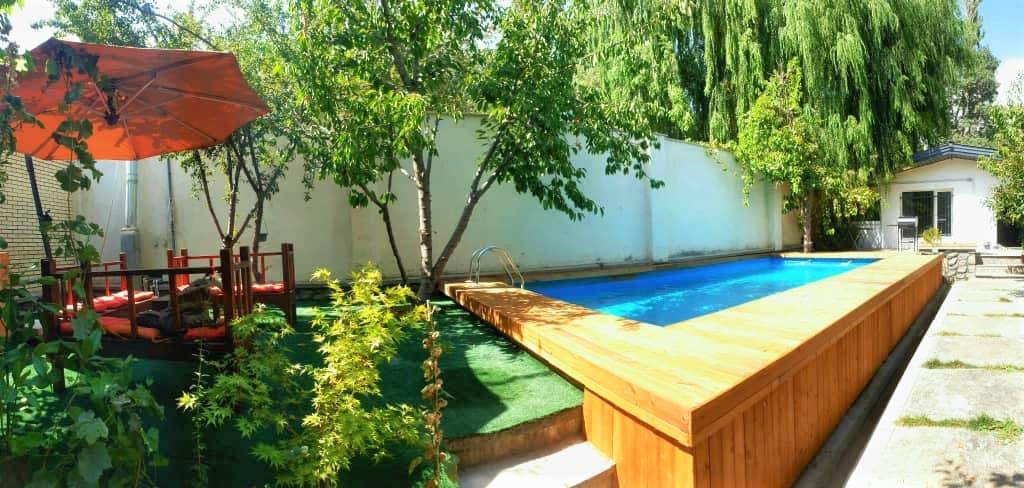 اجاره ویلا بااستخر روباز آبگرم در لواسان