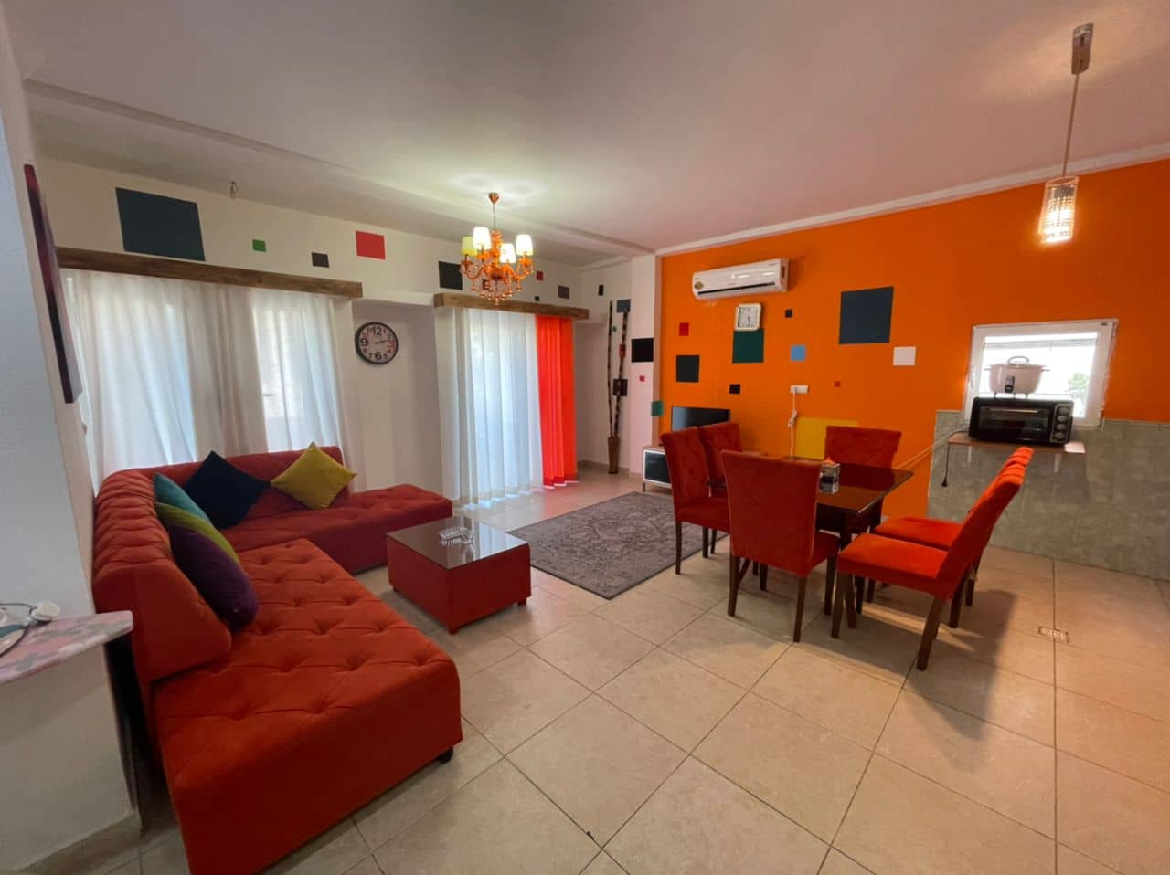 اجاره آپارتمان مبله در شهرک صدف کیش _ نارنجی