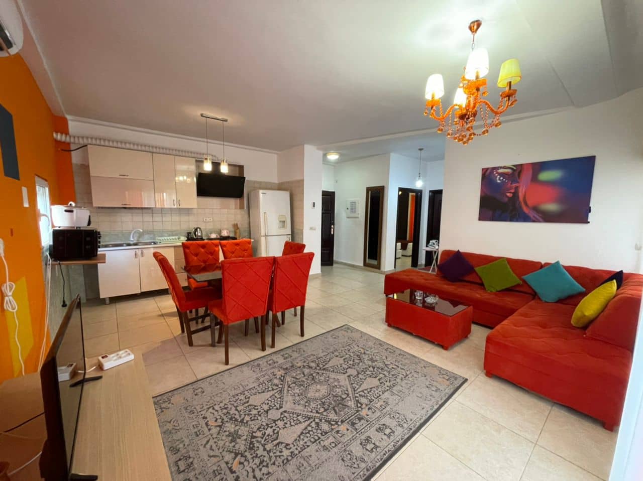 اجاره آپارتمان مبله در شهرک صدف کیش _ نارنجی