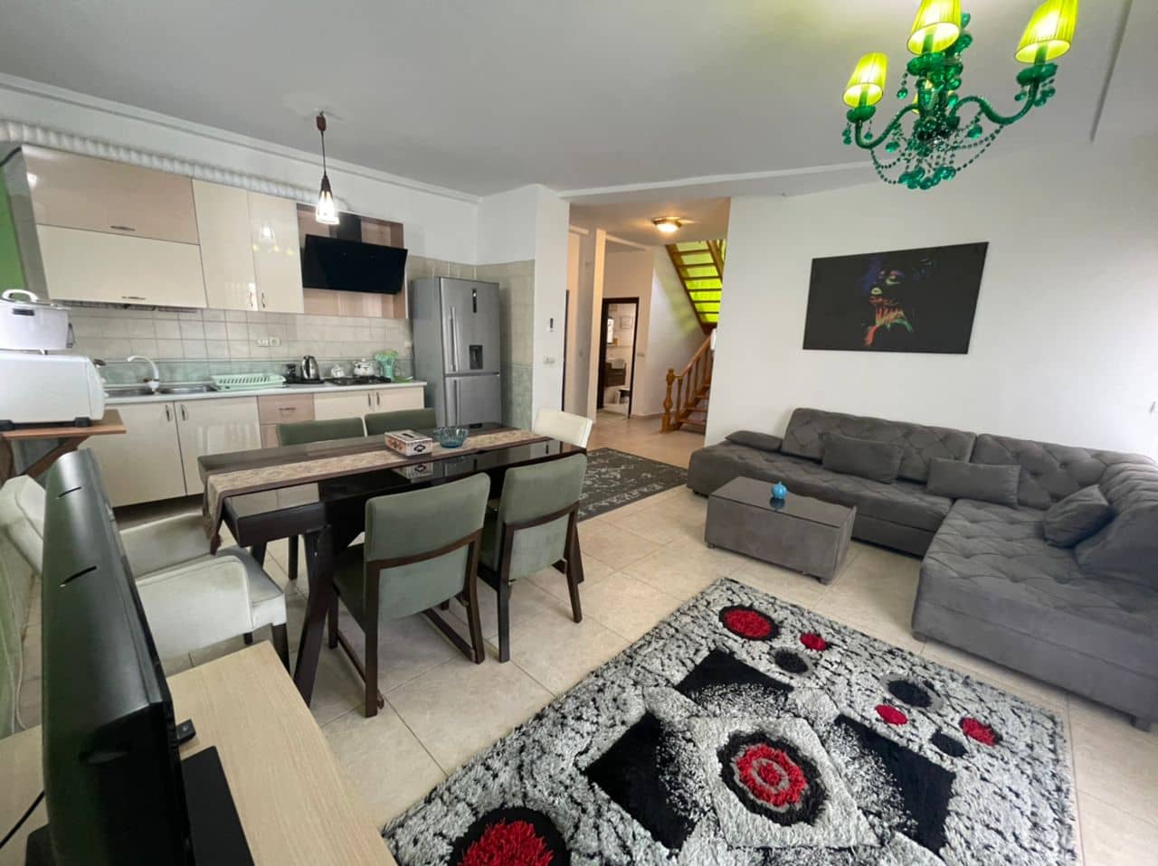 اجاره آپارتمان مبله در شهرک صدف کیش _ سبز