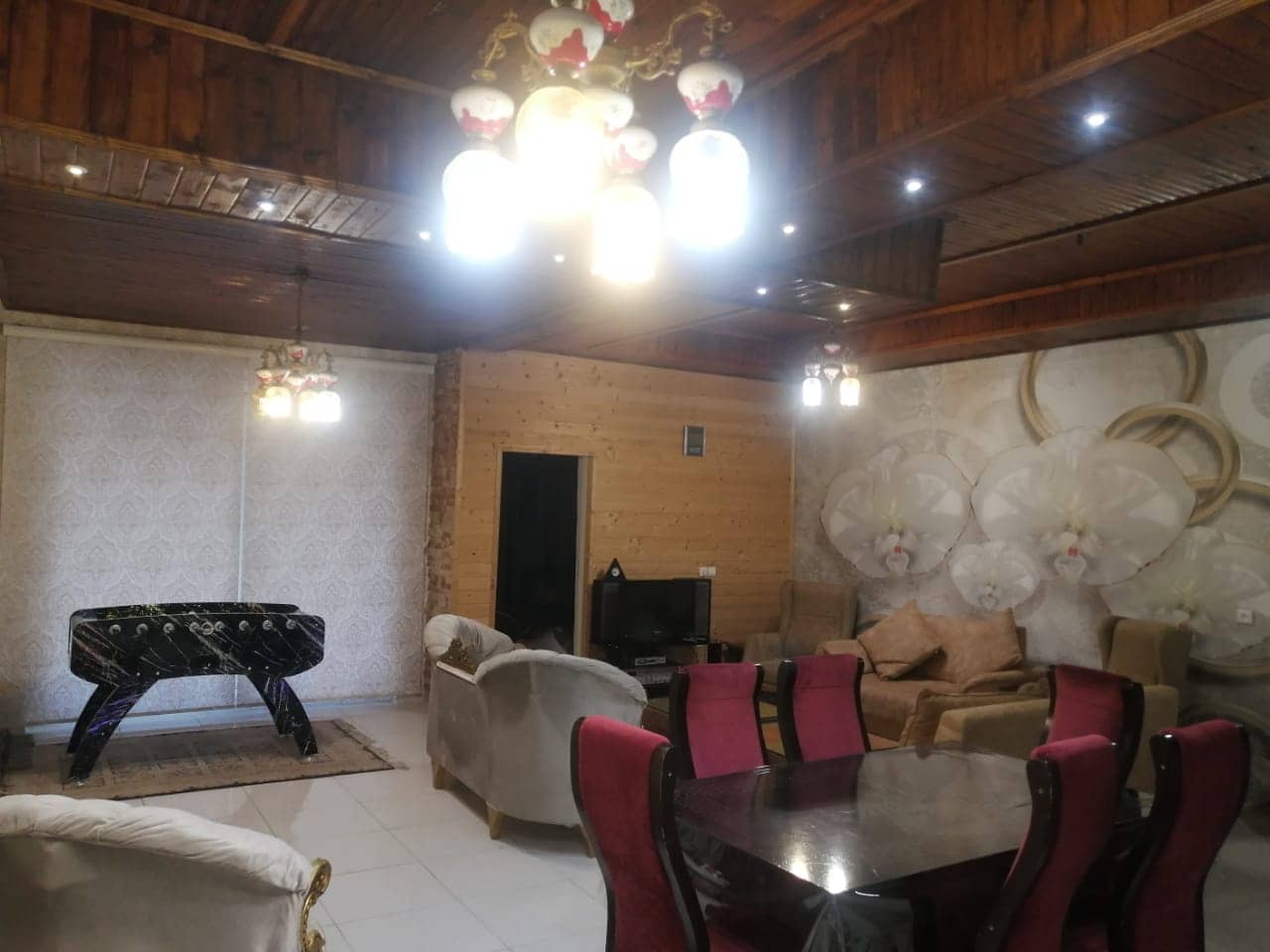 اجاره ویلا با استخر سرپوشیده آبگرم روستای اسکنده