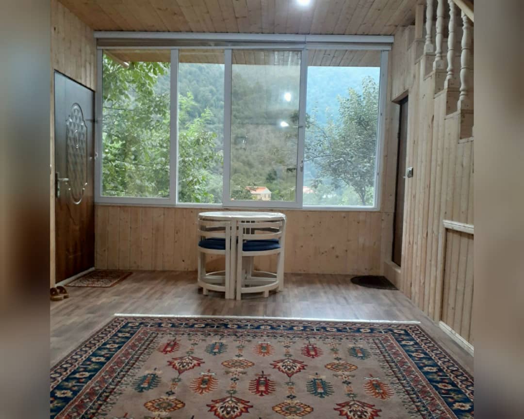اجاره کلبه چوبی دوبلکس در روستای شالما - ماسال