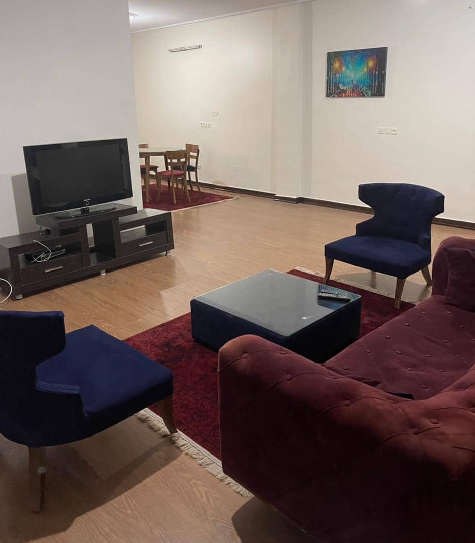 اجاره  آپارتمان مبله یک خوابه در بنی هاشم - شمال تهران طبقه ی اول