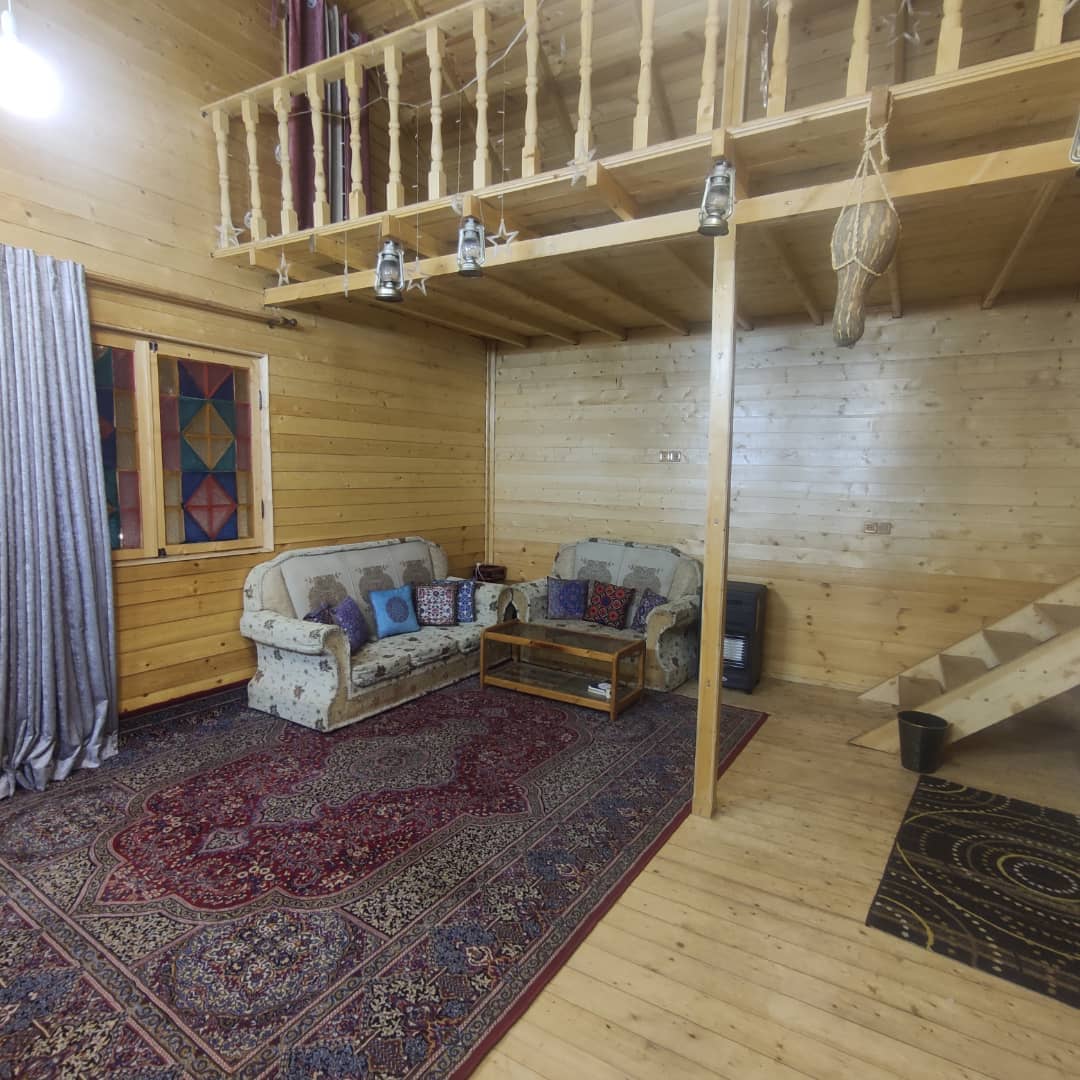 اجاره کلبه چوبی با استخر روباز در چاف و چمخاله - نزدیک ساحل