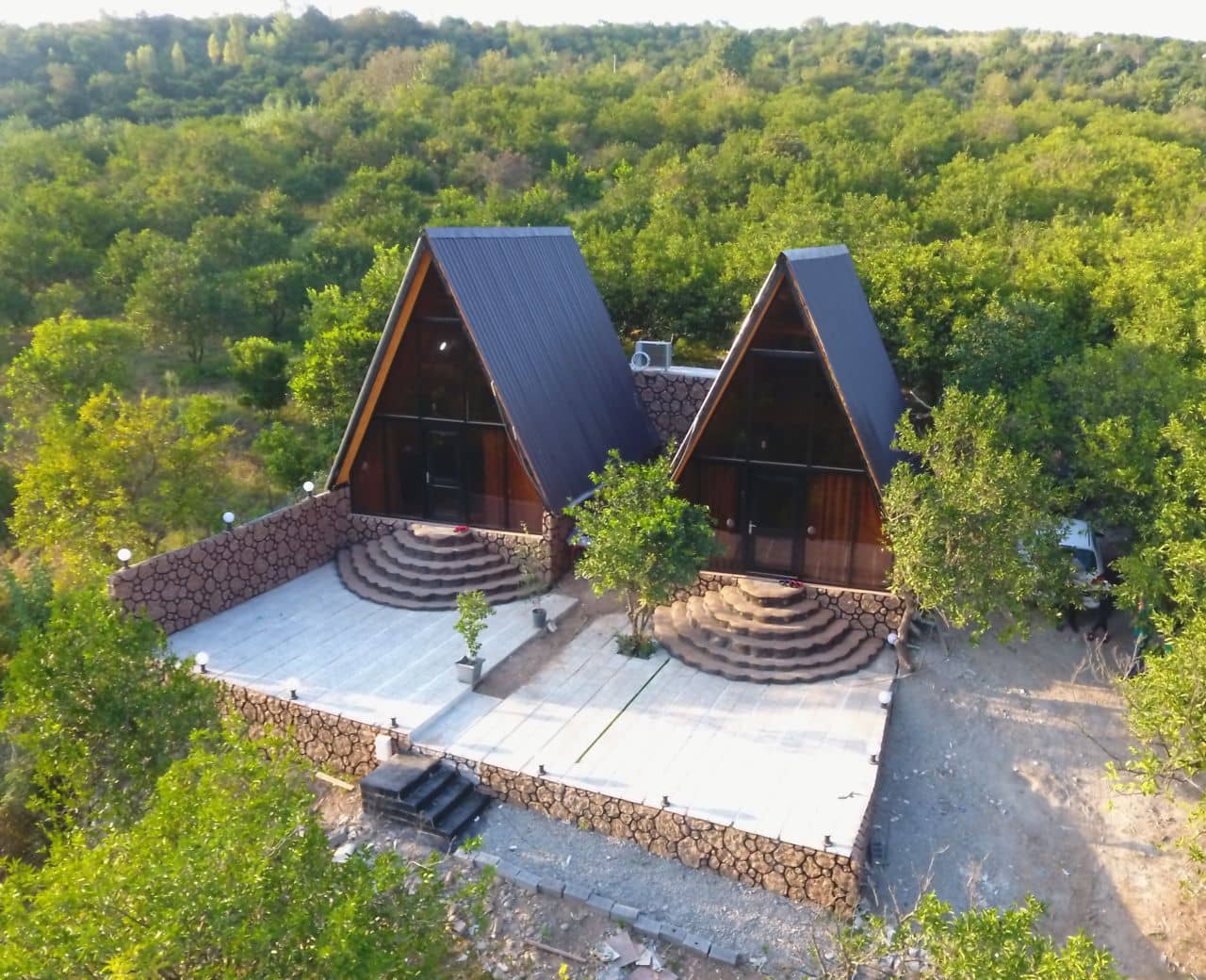 اجاره کلبه سوئیسی جنگلی در مرزیکلا  - واحد 1