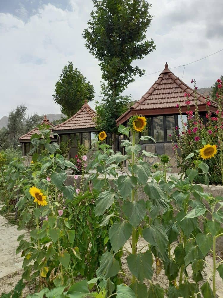 اجاره آلاچیق نزدیک به آبشار مارگون نما آلاچیق