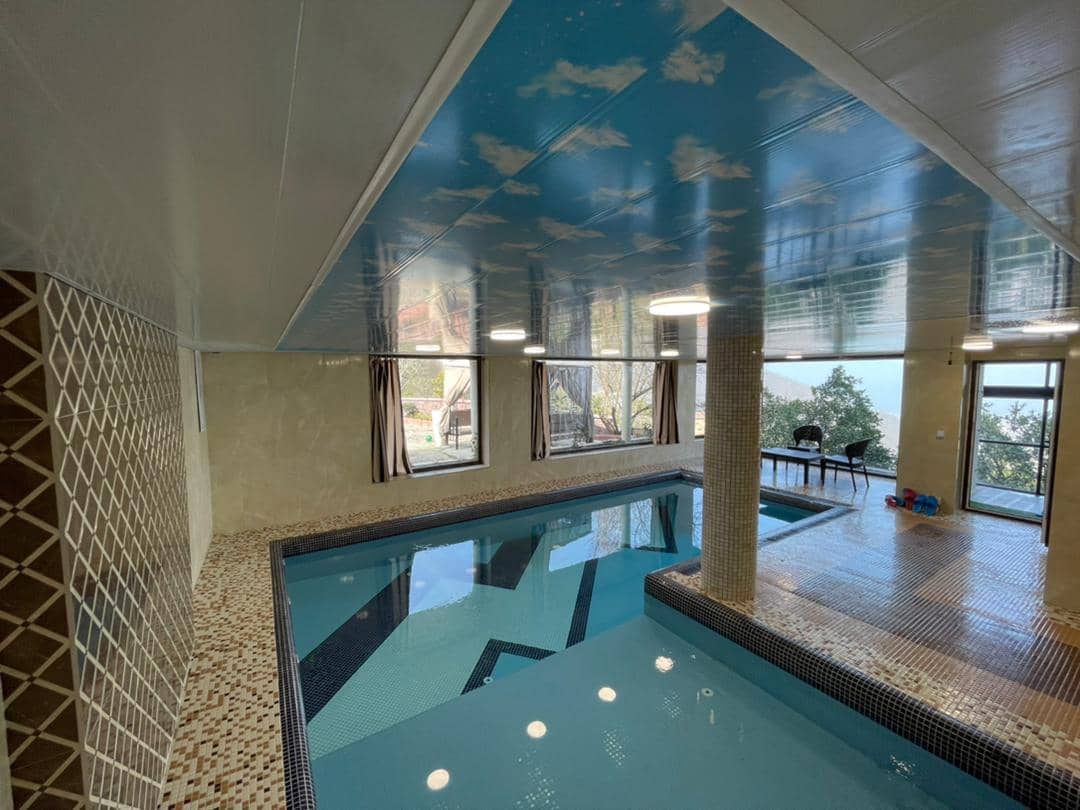 اجاره ویلا استخر سرپوشیده آب گرم در روستا اربه کله رامسر