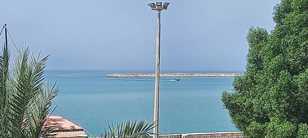 اجاره آپارتمان ساحلی عسلویه - ویو دریا و تراس گاردن