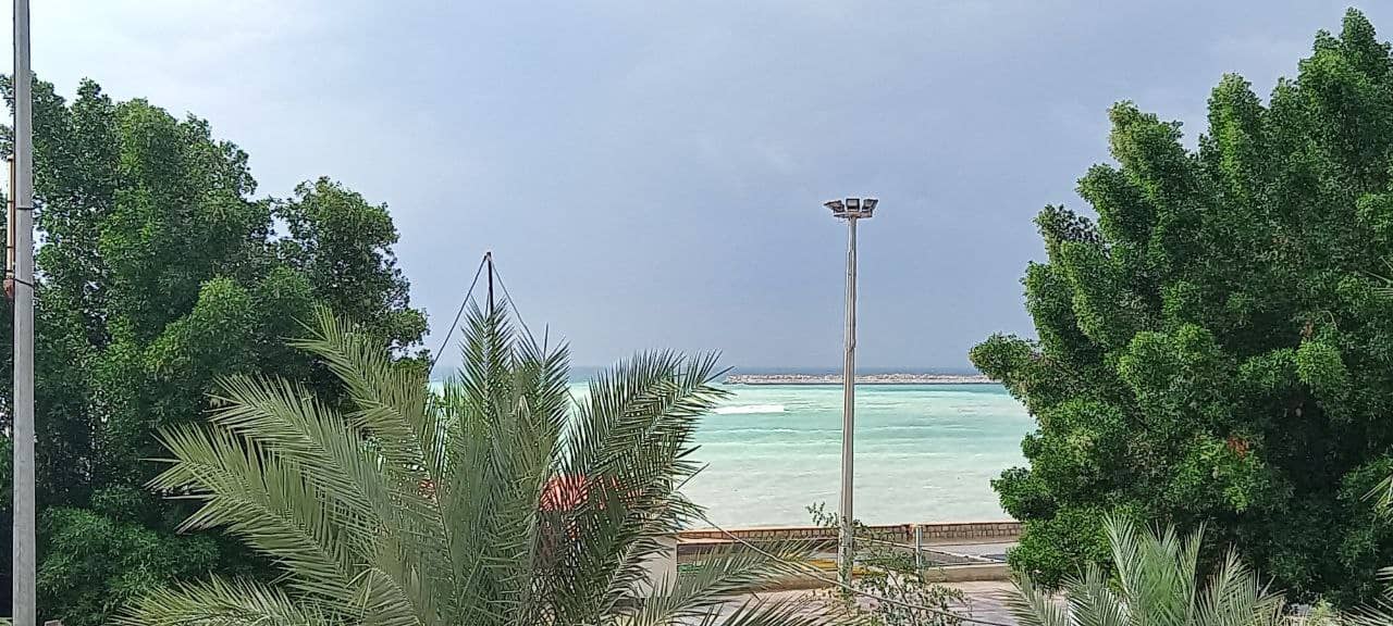 اجاره آپارتمان ساحلی عسلویه - ویو دریا و تراس گاردن