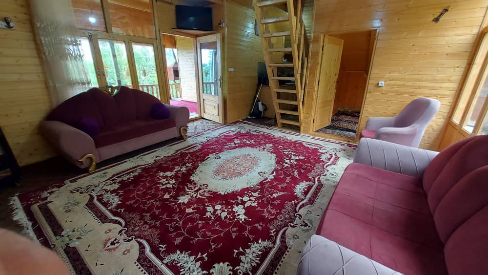 اجاره کلبه چوبی در روستا کار در کلا شیرگاه - 100 متری