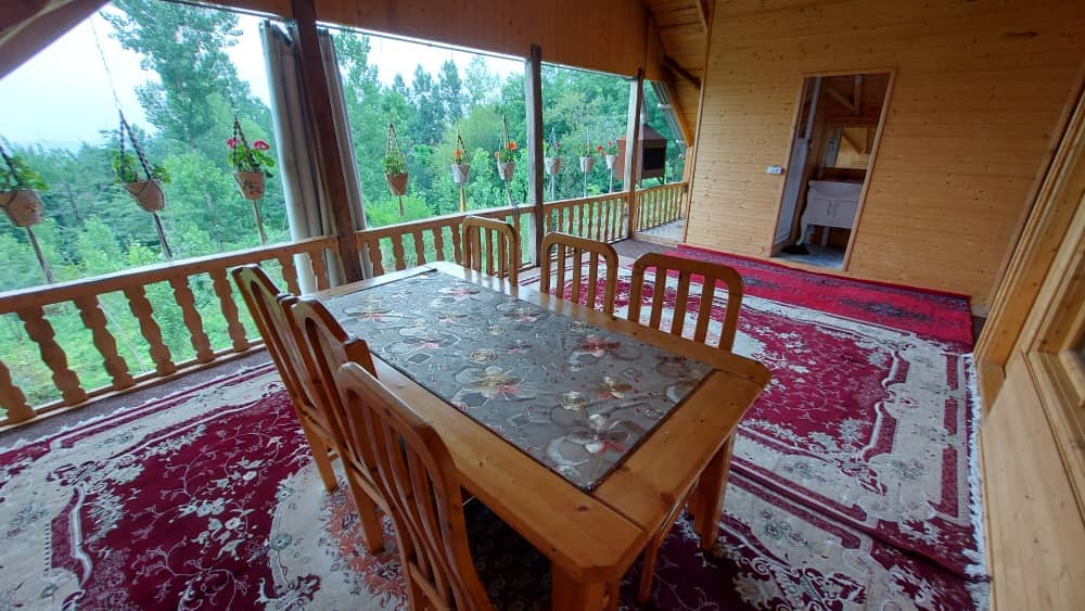 اجاره کلبه چوبی در روستا کار در کلا شیرگاه - 100 متری